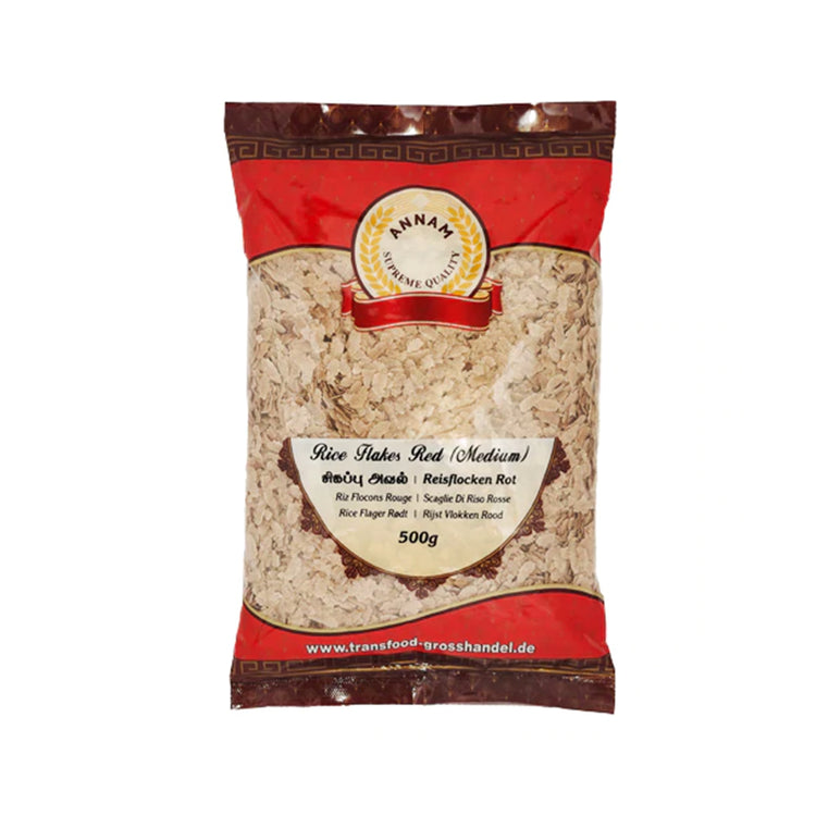 Annam Red Rice Flakes - 500g