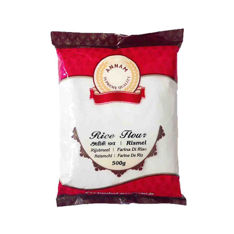Annam white Rice flour (Unroasted) - 500 g