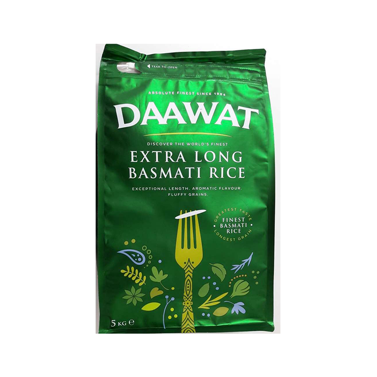 Daawat Extra Long Basmati Rice - 5kg