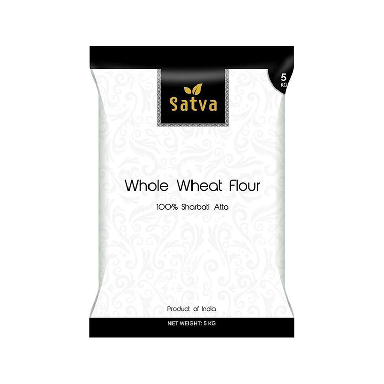 Satva Sharbati Whole Wheat Atta 5kg