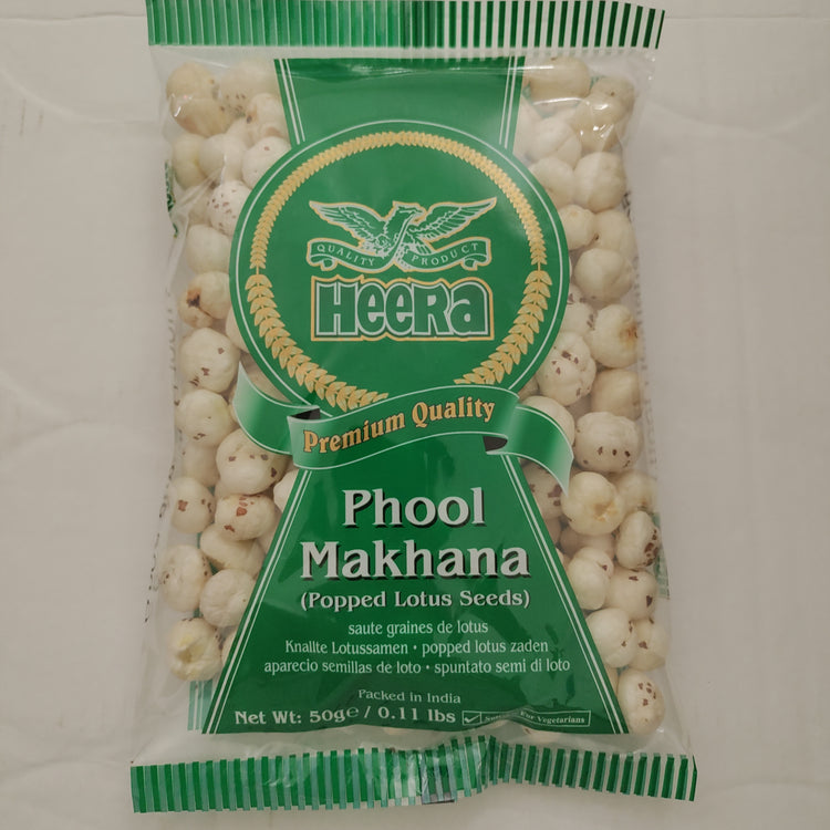 Heera Phool Makhana  ( Popped Lotus Seeds) - 50g