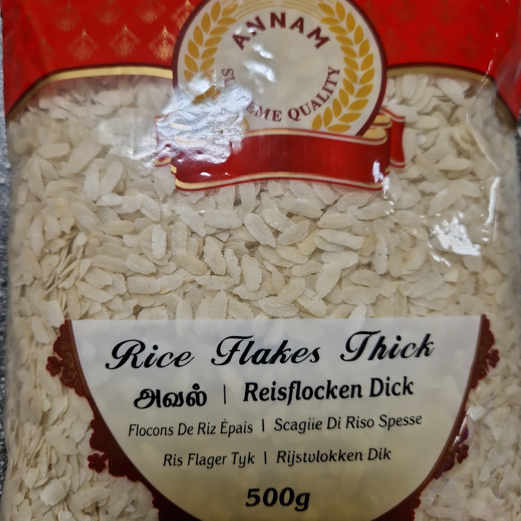 Annam Rice Flakes ( Poha) Thick - 500g
