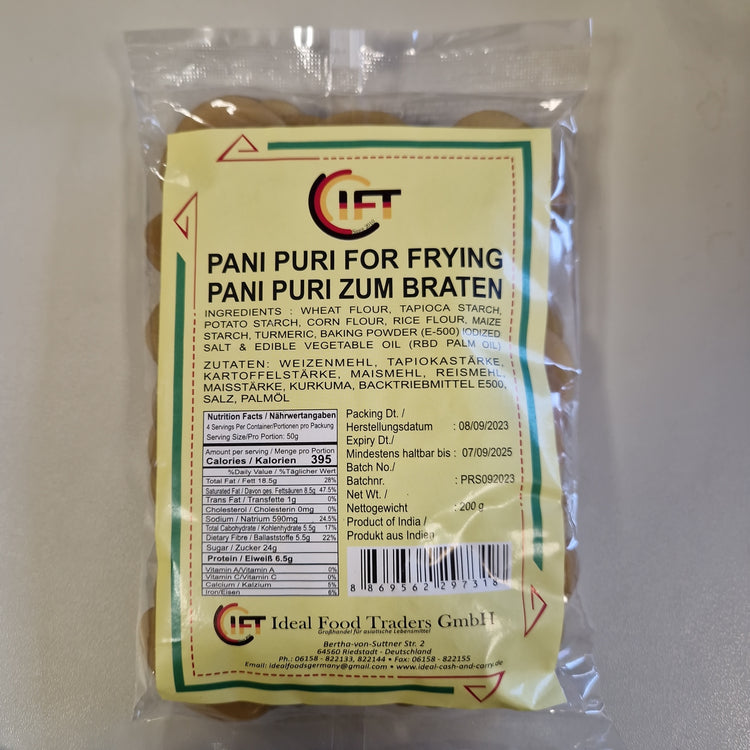 IFT  Pani Puri For Frying - 200g