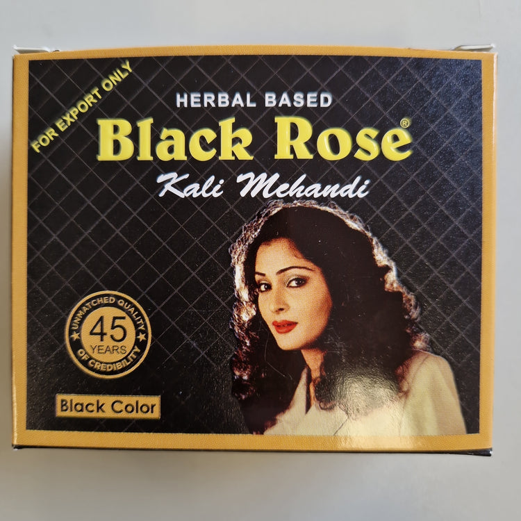 Black Rose Herbal Based Kali Mehandi - 10×5
