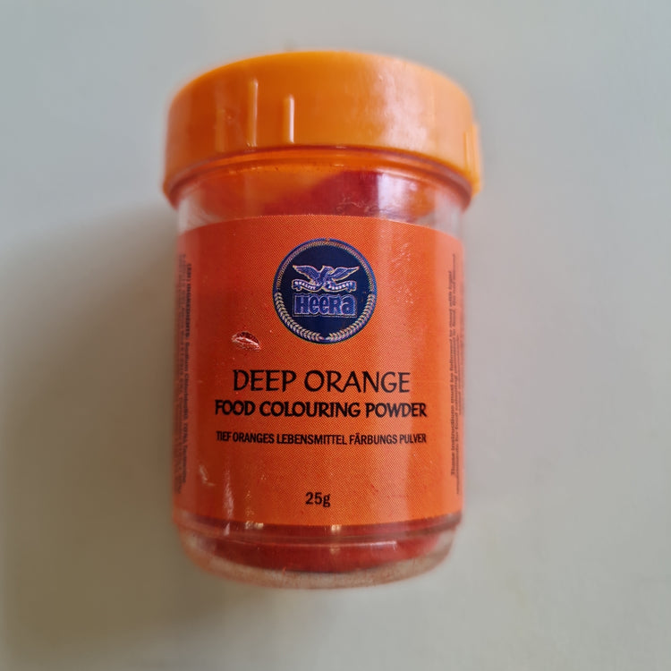 Heera Food Colour Deep Orange - 25g