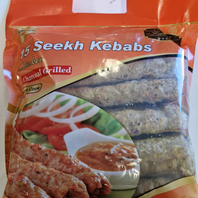 Crown Seekh Kebab Chicken - 1kg