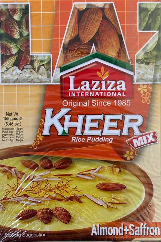 Laziza Kheer Mix  Almond & Saffron - 155g