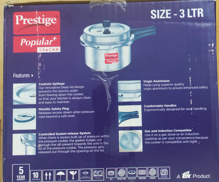 Prestige Pressure Cooker - 5 Liter