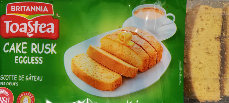 Britannia Cake Rusk ( Eggless ) - 550g