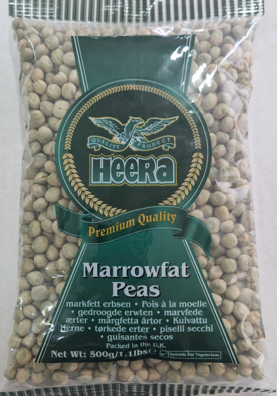 Heera Green Peas Whole  (Marrowfat Peas) - 500g