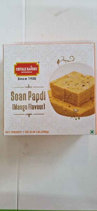 Chitale Bandhu Mango Flavour Soan Papdi - 200g
