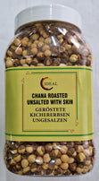 Ideal Roasted Chana With Skin (Unsalted) - 500g