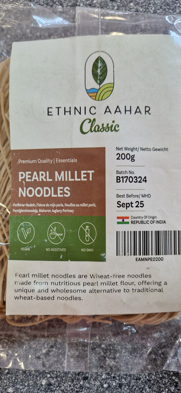 Ethnic Aahar Pearl Millet Noodles - 200g