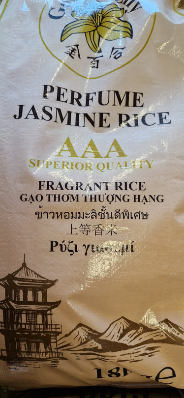 Golden Lily Jasmin Rice - 18kg