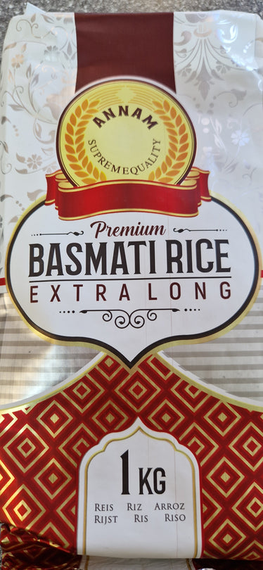 Annam Extra Long Basmati Rice - 1 kg