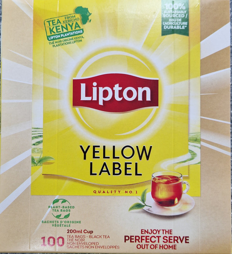 Lipton Yellow Label (100 Tea Bags ) - 200g