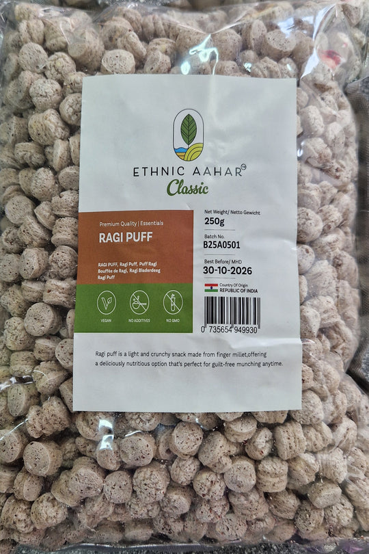 Ethnic Aahar Ragi Puff - 250g