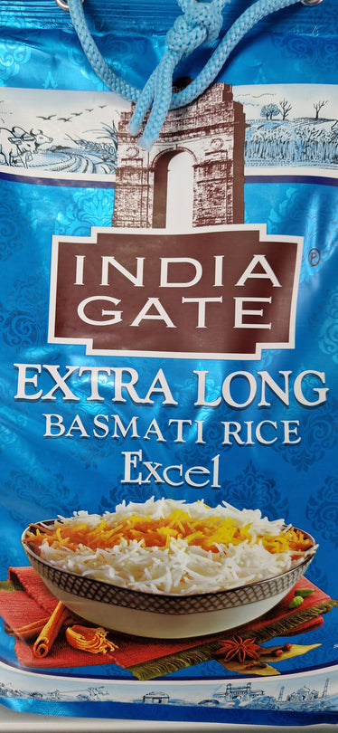 India Gate Excel Extra Long Basmati Rice - 5kg