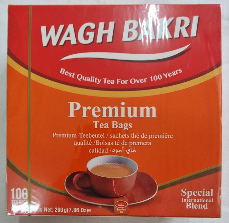 Wagh Bakri Premium Tea Bags (100 Tea Bags) - 200g