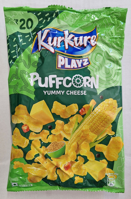 Kurkure Puffcorn Yummy Cheese - 58g