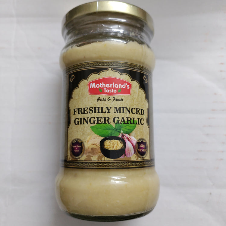 Motherland's Taste Minced Ginger-Garlic Paste - 300g