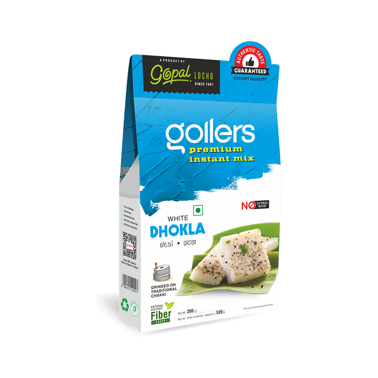 Gollers White Dhokla (Idadda) - 200g