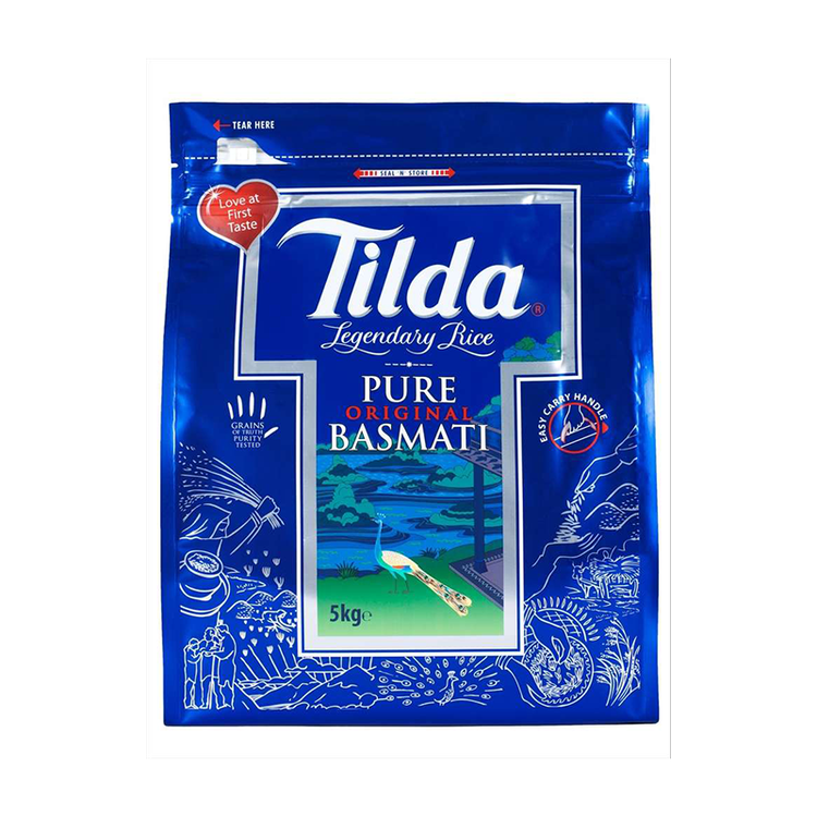 Tilda Pure Basmati Rice - 5 kg