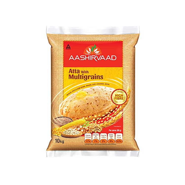 Aashirvaad Multi Grain Atta ( Export Pack) - 10kg