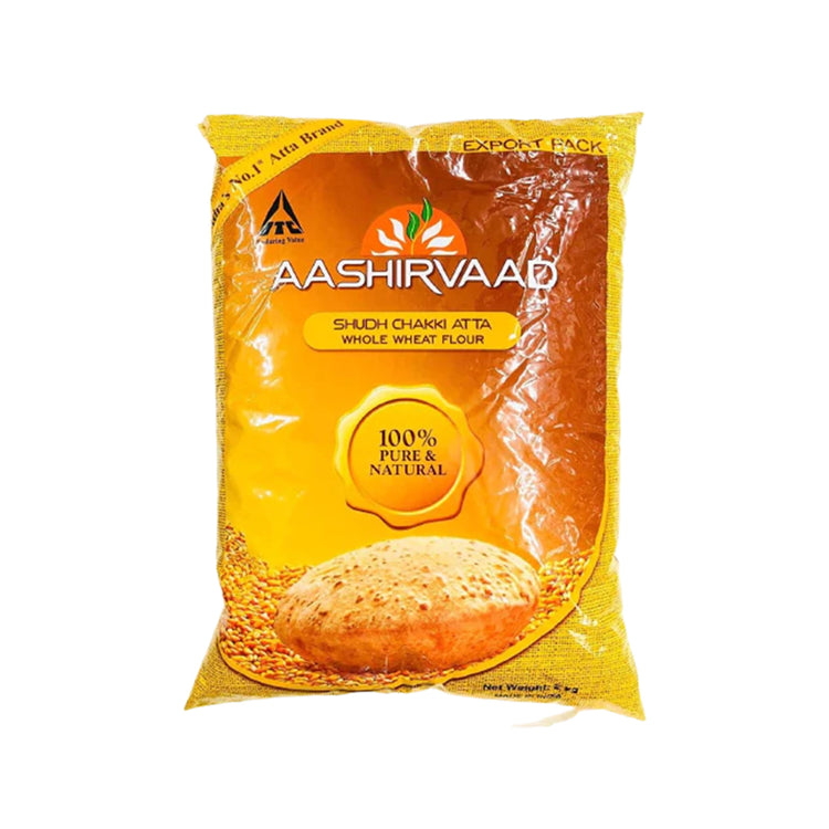 Aashirvaad  Whole Wheat Atta 2kg (Export Pack)