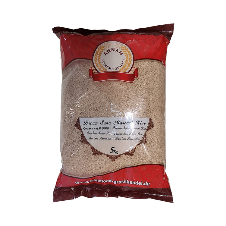 Annam Brown Sona Masuri Rice - 5kg