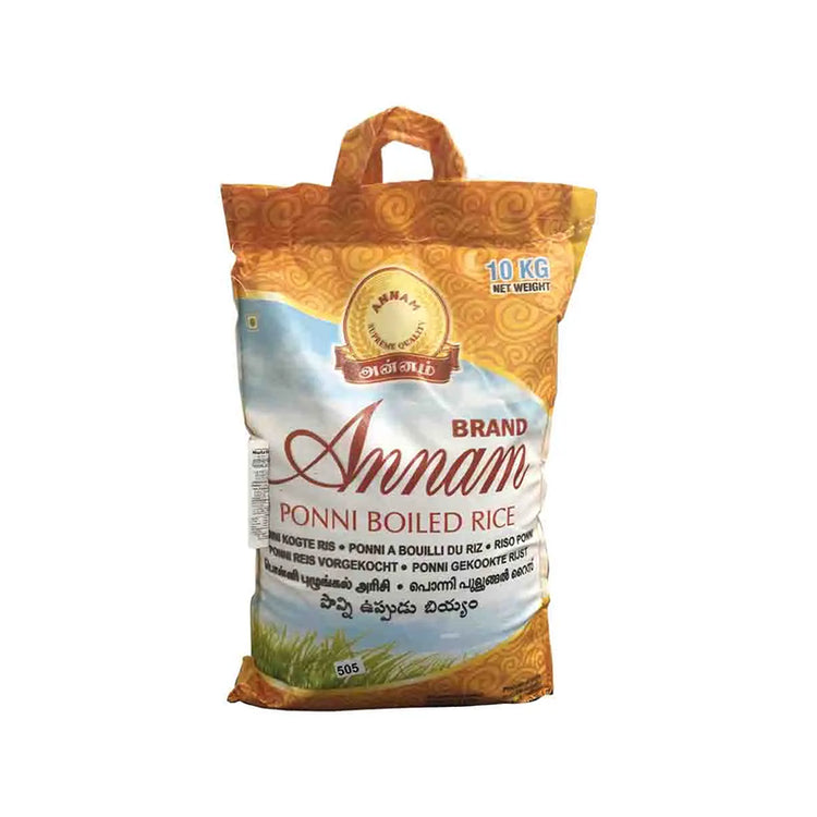 Annam Ponni Boiled Rice - 10kg