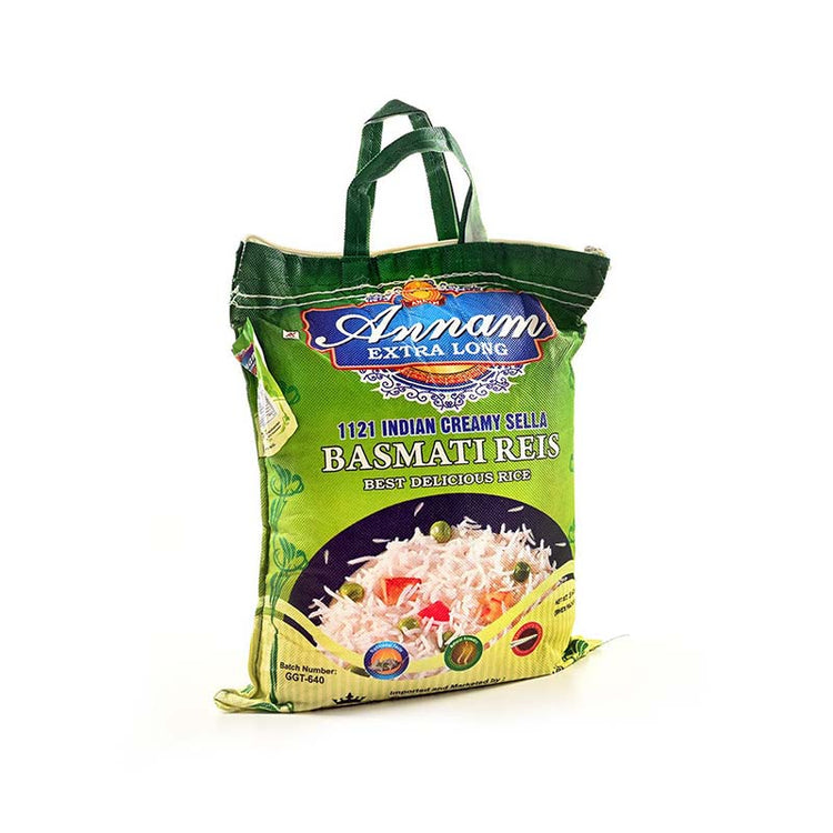 Annam Premium Creamy Sella Basmati Rice 10kg