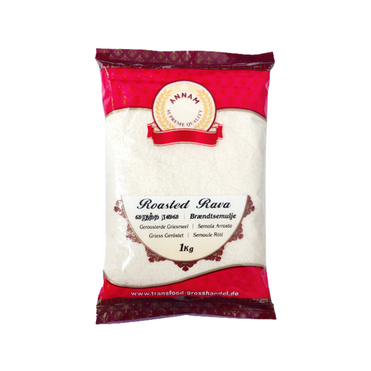 Annam Roasted Rava (Suji) - 1 kg