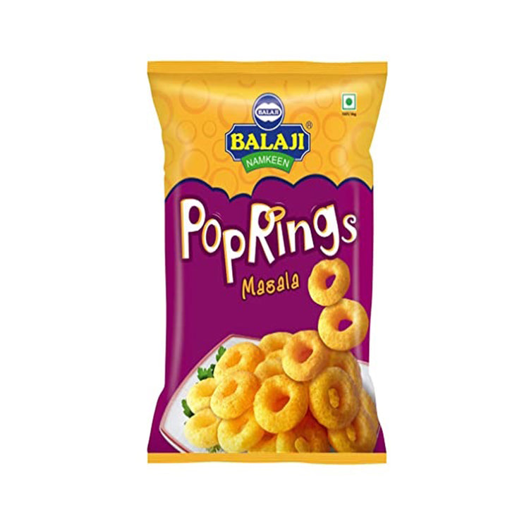 Balaji Pop Rings Masala - 65g