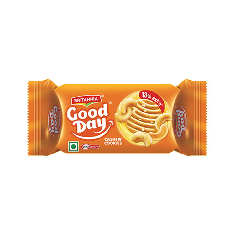 Britannia Good Day Cashew Cookies - 72g