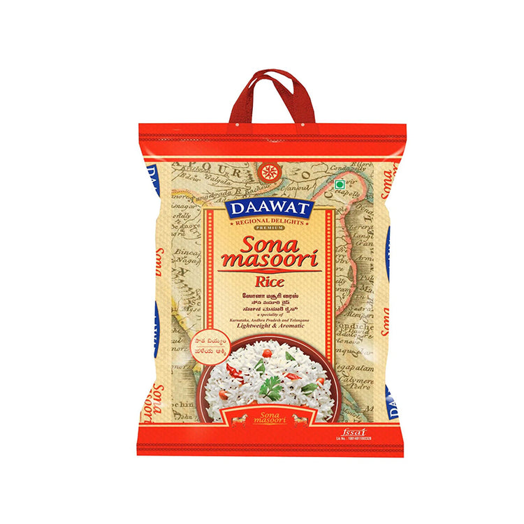 Daawat Sona Masoori Rice - 5kg