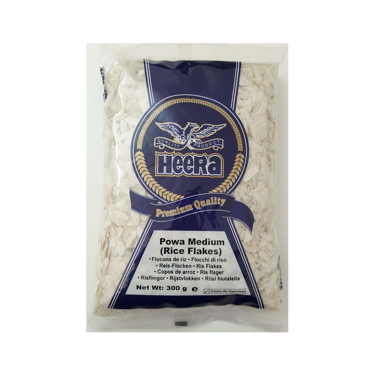 Heera Rice Flakes Medium (Poha) 300g