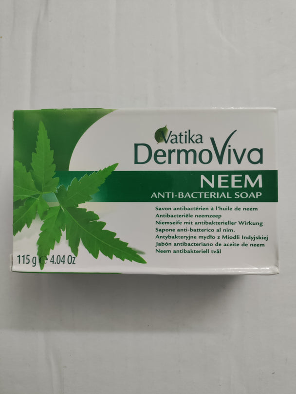 Vatika Dermo Viva Neem Anti Bacterial Soap -115g