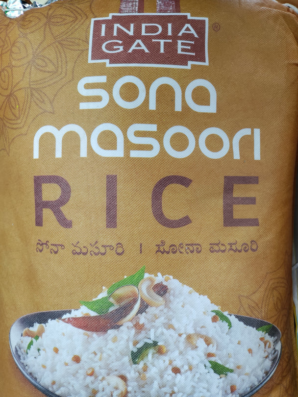 India Gate Sona Masoori Rice - 10kg