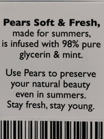 Pears Soap Soft & Fresh - 125g