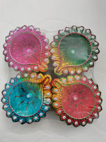 Diwali Decorative Diya ( Set of 4)