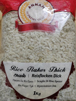 Annam Rice Flakes Thick (Poha) - 1kg