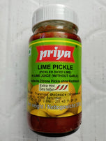 Priya Lime Pickle (Extra Hot) - 300g