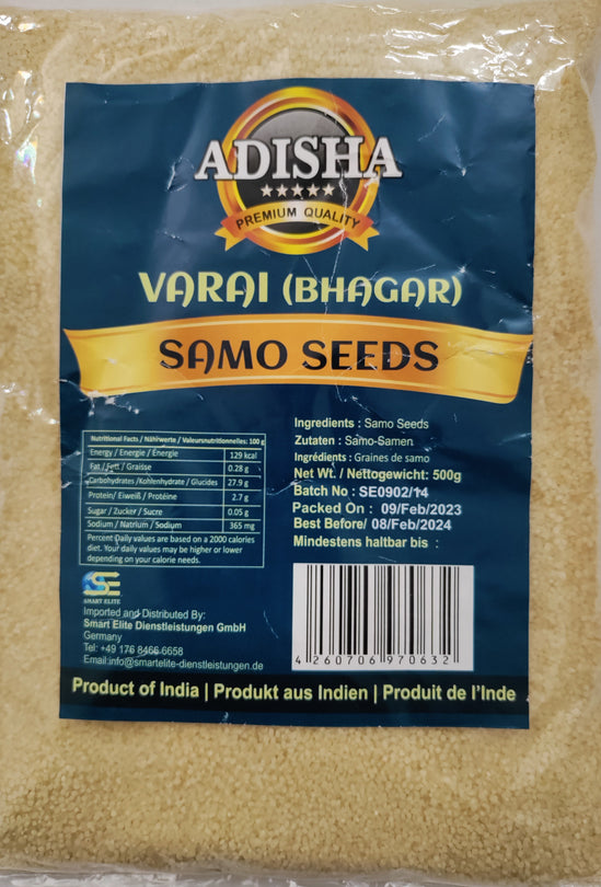 Adisha Samo Seeds ( Varai, Bhagar) - 500g