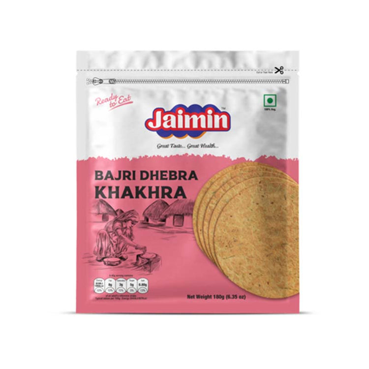 Jaimin Bajri Dhebra Khakhra - 180g