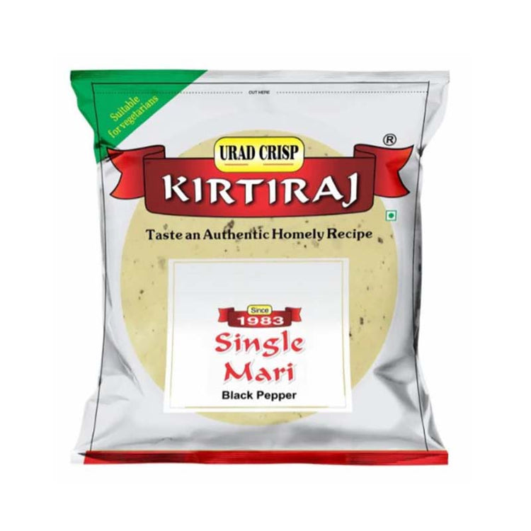 Kirtiraj Black Pepper papad - 200g