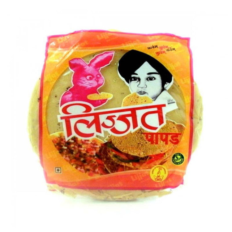 Lijjat Garlic Papad - 200g