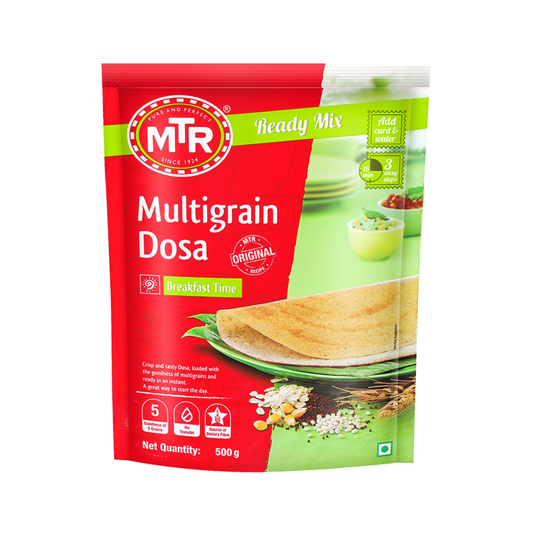 MTR Multigrain Dosa Mix. 500g