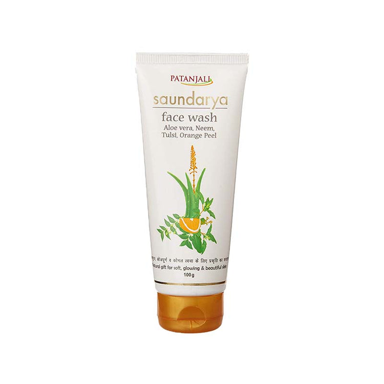 Patanjali Saundarya Face Wash - 100g