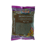 TRS Whole Brown Lentils  (Whole Masoor) 1kg